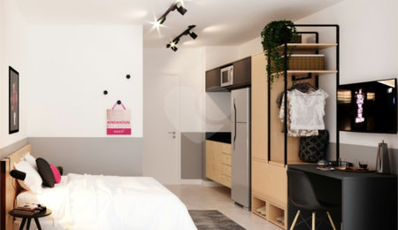 Studio à venda com 1 quarto em Brooklin Paulista, São Paulo, SP