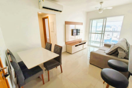 Apartamento para alugar, 54 m² por R$ 6.000,02/mês - Embaré - Santos/SP
