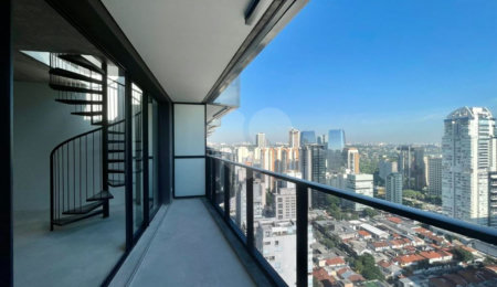 Cobertura à venda com 1 quarto em Vila Olímpia, São Paulo, SP