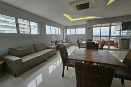Apartamento com 1 dormitório, 45 m² - venda por R$ 670.000,00 ou aluguel por R$ 5.000,00/mês - Boqueirão - Santos/SP
