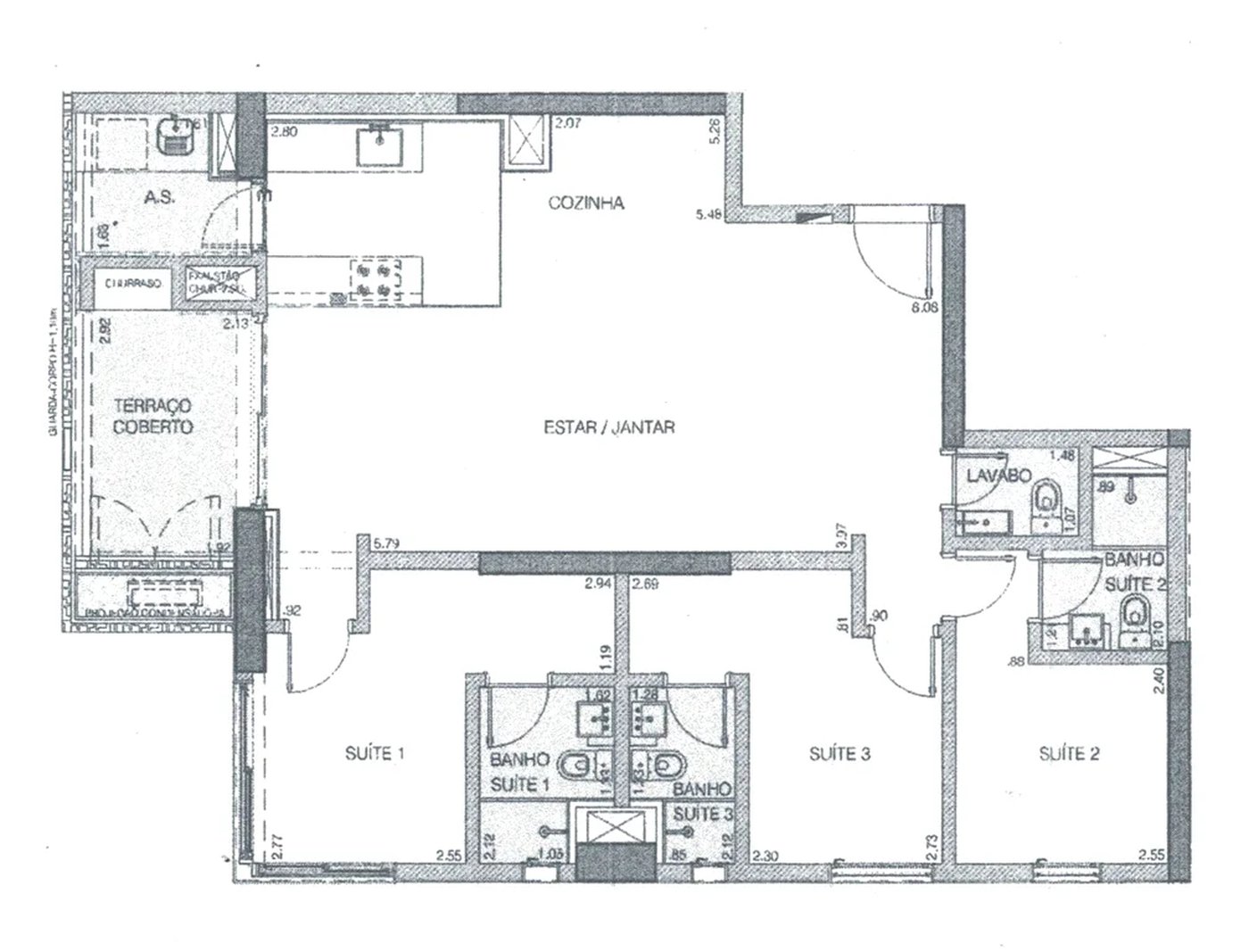 Apartamento à venda com 3 quartos, sendo 1 suíte, em Jardim das Acácias, São Paulo, SP
