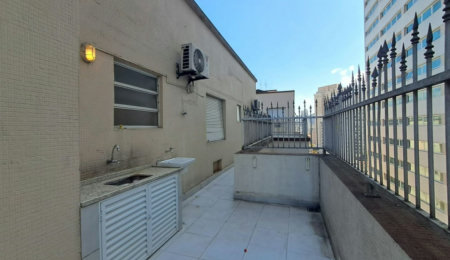 Cobertura com 3 dormitórios à venda, 200 m² por R$ 1.000.000,00 - Gonzaga - Santos/SP