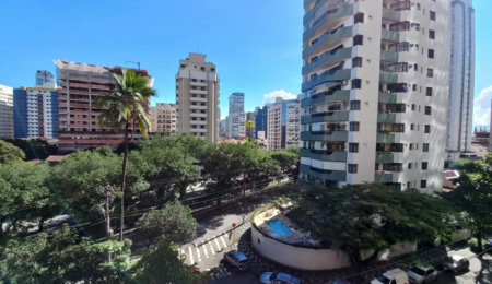 Apartamento com 3 dormitórios para alugar, 202 m² por R$ 6.968,36/mês - Embaré - Santos/SP