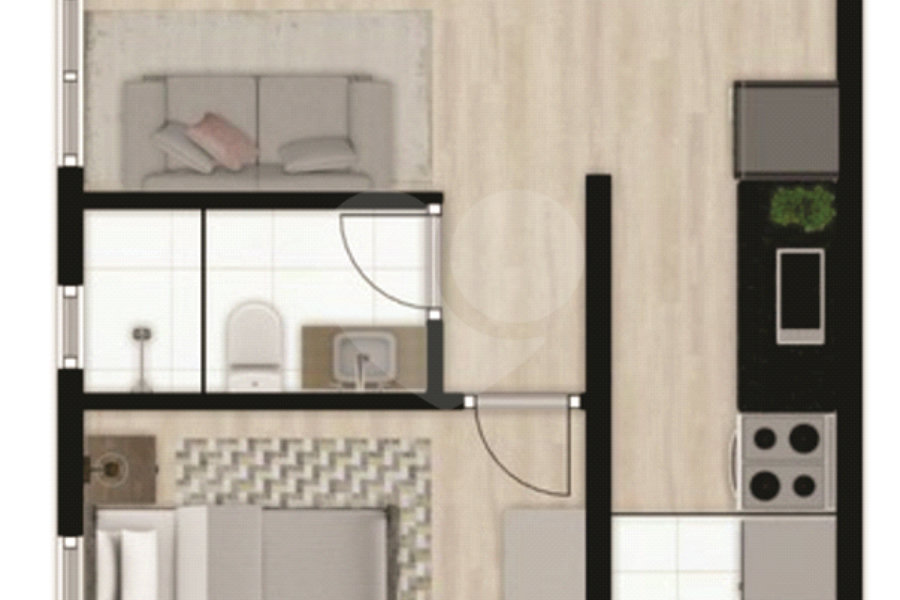 Casa à venda com 1 quarto no condomínio Residencial Miyano, São Paulo - SP