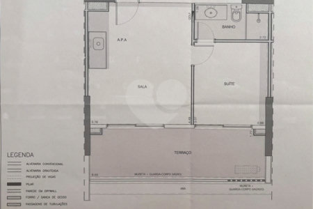 VILA CLEMENTINO - APARTAMENTO DE 1 DORMITÓRIO DE 46,12M² COM VAGA - ANDAR ALTO - VISTA LIVRE