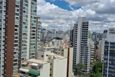 Apartamento á Venda de 1 Dormitório com Varanda na Bela Vista em São Paulo- R$ 745.000