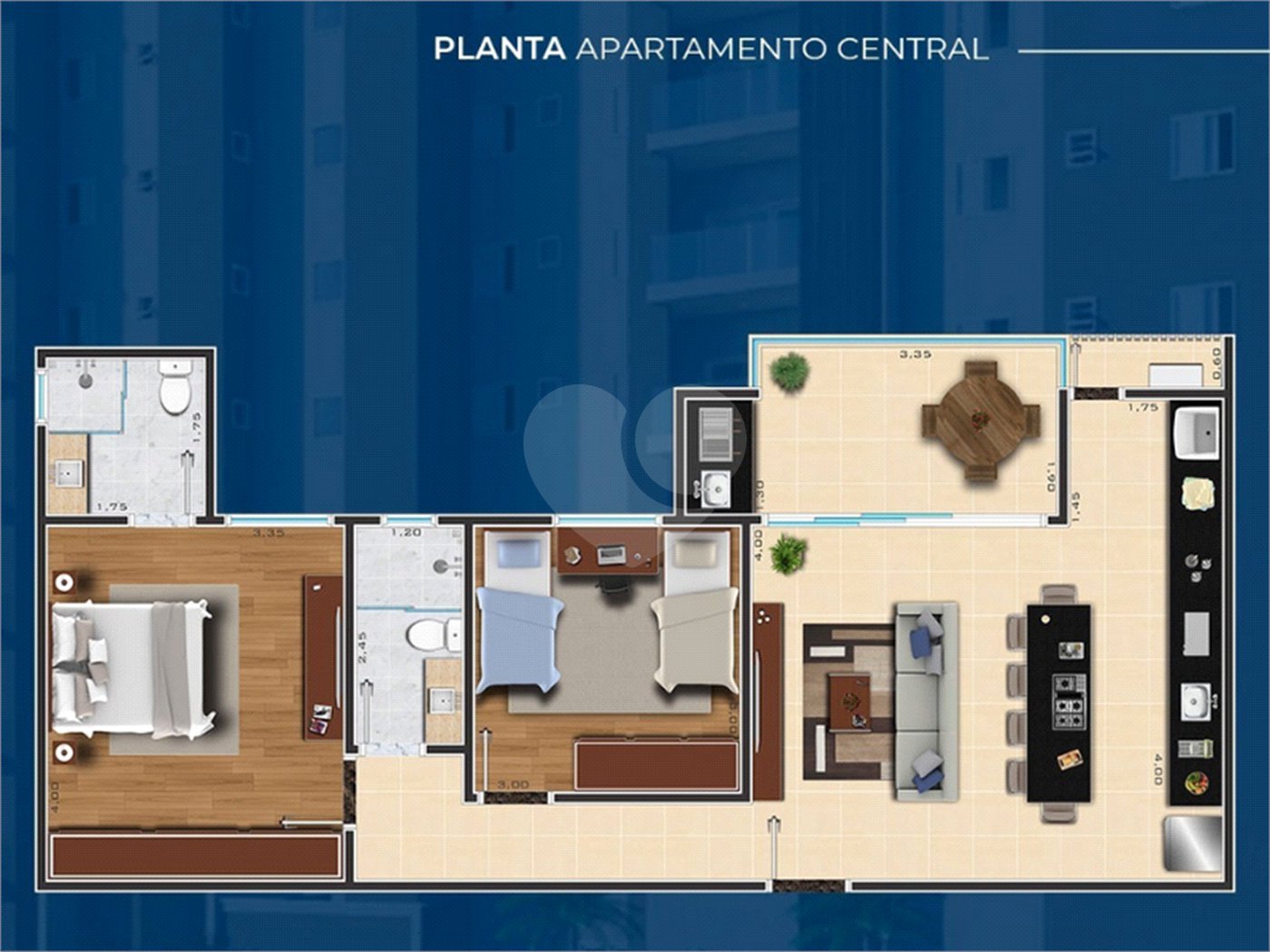 Apartamento à venda com 2 quartos, sendo 1 suíte, em Jardim Nair Maria, Salto, SP