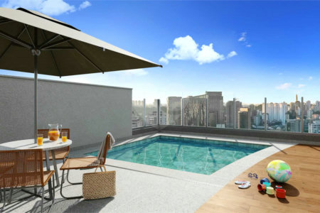 Apartamento à venda com 2 quartos, sendo 1 suíte, em Brooklin, São Paulo, SP
