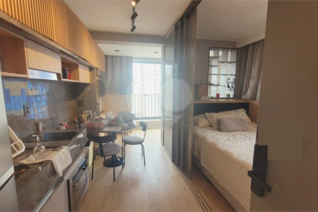 Studio à venda ou para alugar com 1 suíte em Cerqueira César, São Paulo, SP