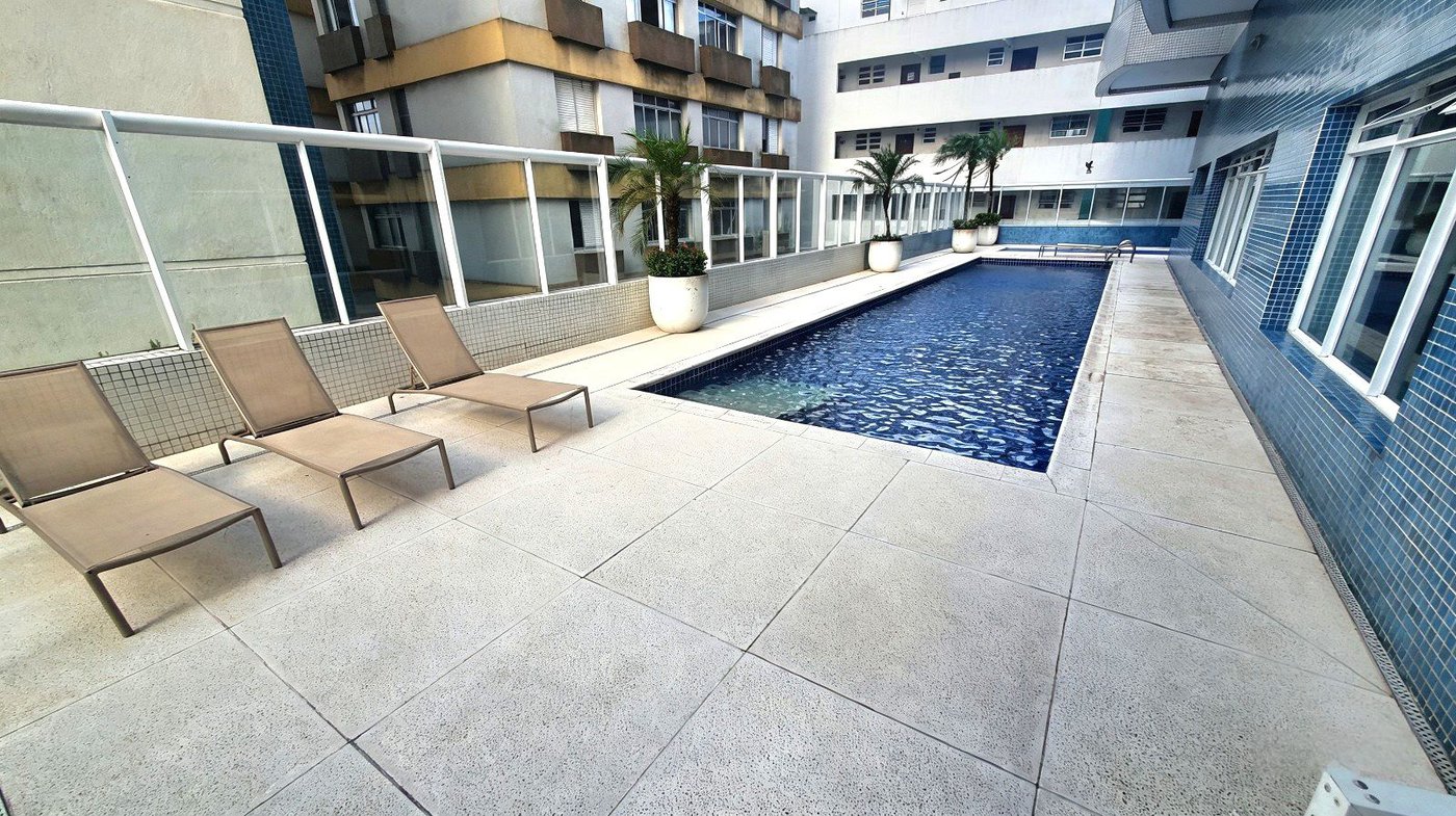 Apartamento com 4 dormitórios, 255 m² - venda por R$ 4.900.000,00 ou aluguel por R$ 30.000,00/mês - Aparecida - Santos/SP