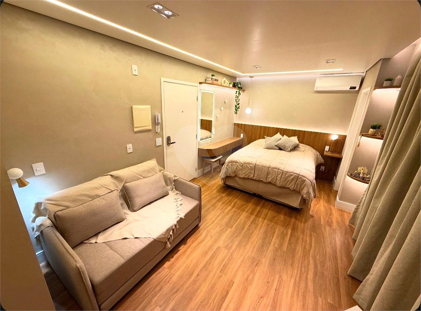 Apartamento com 35m², 1 dormitório, à venda na Bela Vista