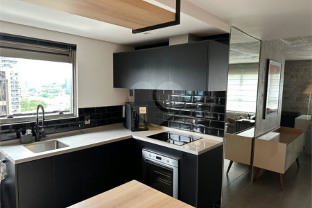 Apartamento à venda ou para alugar com 1 quarto em Cidade Monções, São Paulo, SP