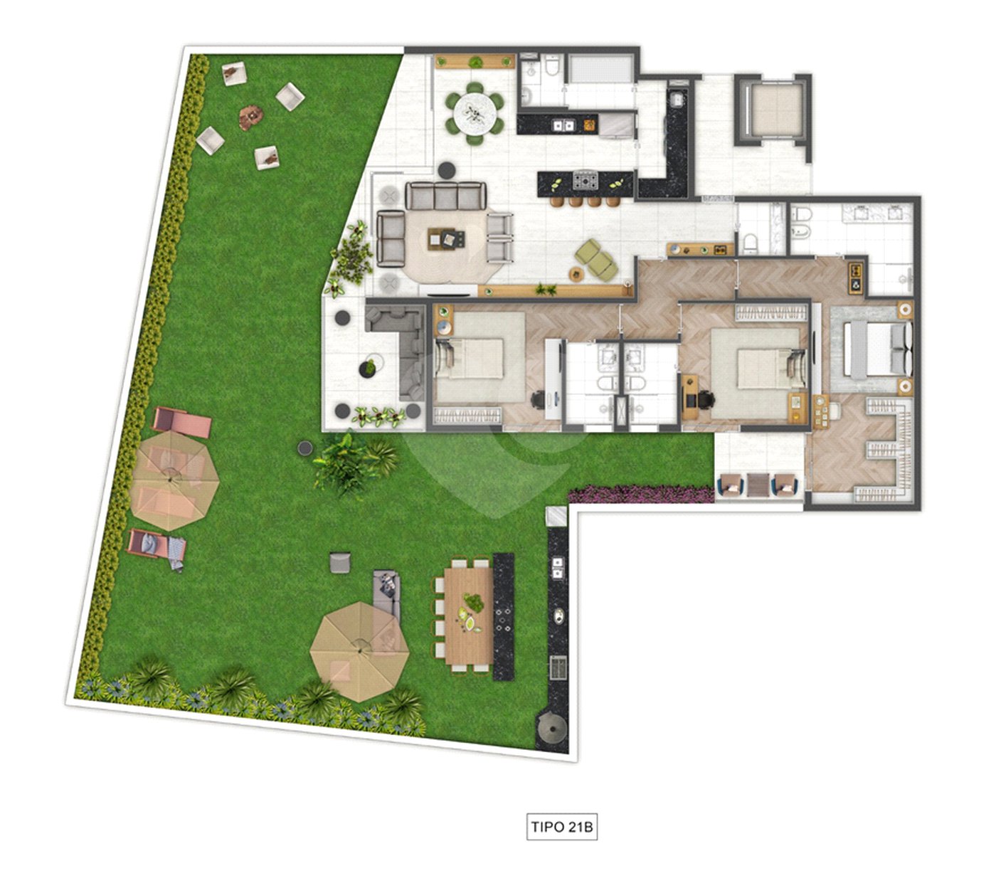 Apartamento à venda com 3 suítes em Cidade Jardim, São Paulo, SP