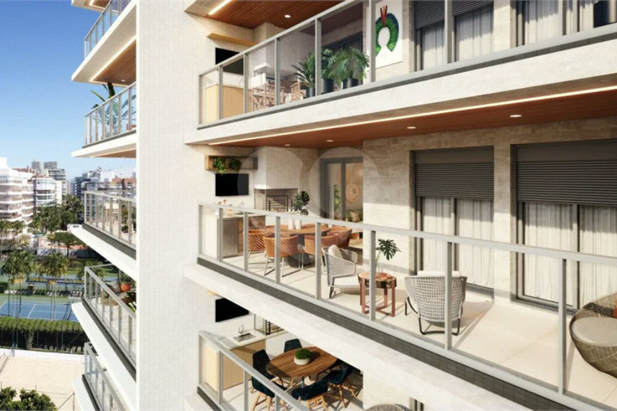 Apartamento à venda com 3 quartos, sendo 1 suíte, em Riviera de São Lourenço, Bertioga, SP