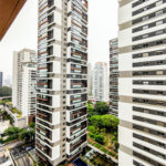 Apartamento totalmente mobiliado com ar-condicionado localizado no coração do Brooklin!!!