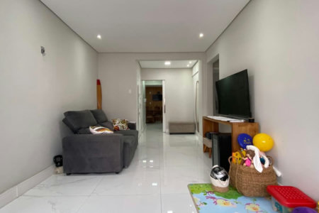 Apartamento com 2 dormitórios à venda, 87 m² por R$ 800.000,00 - Boqueirão - Santos/SP
