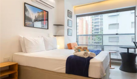 Studio à venda ou para alugar com 1 quarto em Itaim Bibi, São Paulo, SP