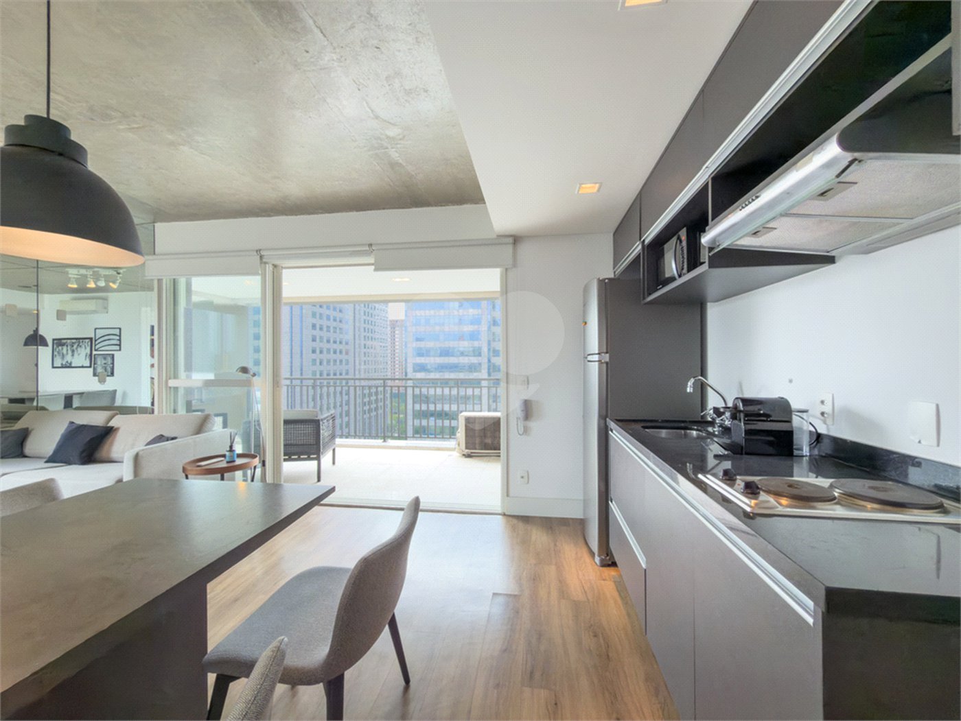 Apartamento à venda com 1 suíte em Cidade Monções, São Paulo, SP