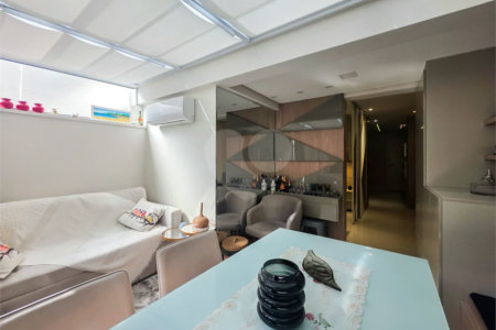 Apartamento Garden - Santa Cecília / Higienópolis - 1 Quartos - Venda / Compra - Quintal
