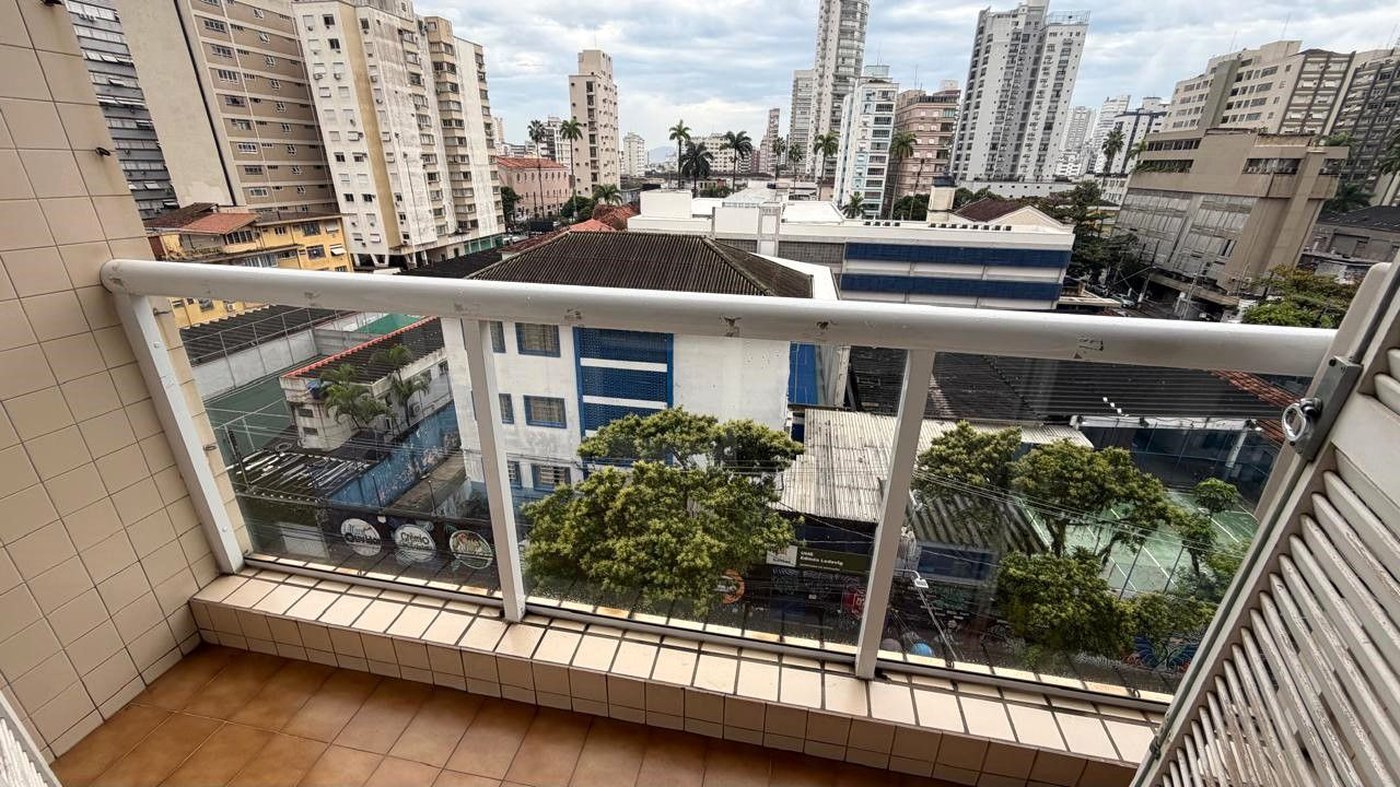 Apartamento com 3 dormitórios à venda, 142 m² por R$ 849.000,00 - Gonzaga - Santos/SP