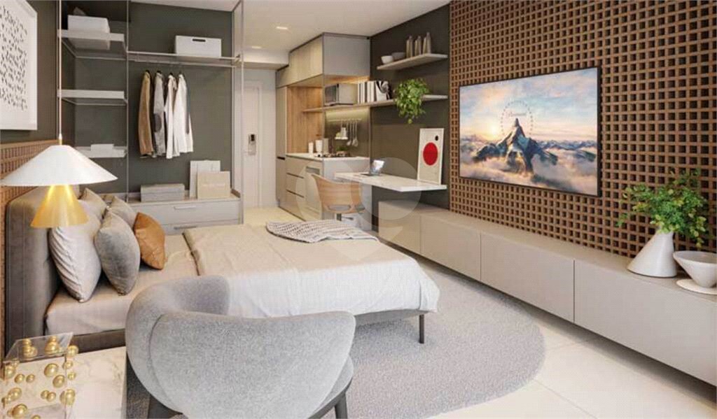 Apartamento à venda com 1 quarto em Indianópolis, São Paulo, SP