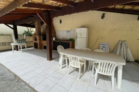 Apartamento com 3 dormitórios para alugar, 80 m² por R$ 4.000,02/mês - Balneário Cidade Atlântica - Guarujá/SP