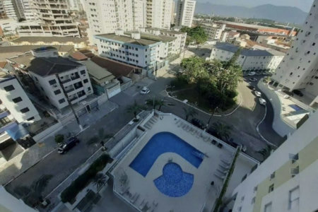 Apartamento com 2 dormitórios à venda, 89 m² por R$ 770.000,00 - Vila Guilhermina - Praia Grande/SP