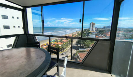 Cobertura em Mongaguá, com vista maravilhosa para o Mar, com hidromassagem