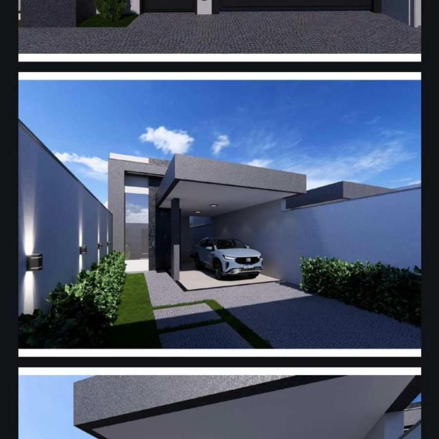 Casa à venda com 3 quartos, sendo 1 suíte, em Bela Vista da Lagoa, Três Lagoas, MS