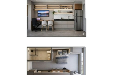 Studio à venda com 1 suíte em Butantã, São Paulo, SP