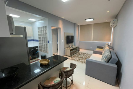 Apartamento com 1 dormitório à venda, 49 m² por R$ 490.000,00 - Gonzaga - Santos/SP