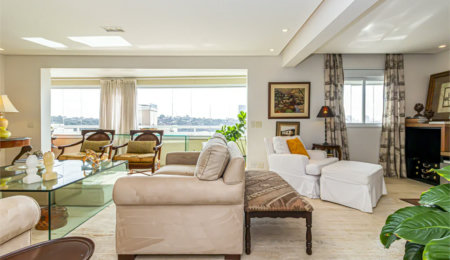 Apartamento à venda com 4 quartos, sendo 3 suítes,  em Real Parque, São Paulo, SP