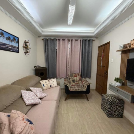 Apartamento com 2 dormitórios à venda, 62 m² por R$ 375.000,00 - Boqueirão - Santos/SP