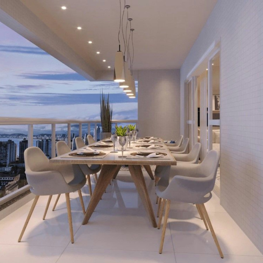 Apartamento com 3 dormitórios à venda, 218 m² por R$ 3.932.900,00 - Ponta da Praia - Santos/SP