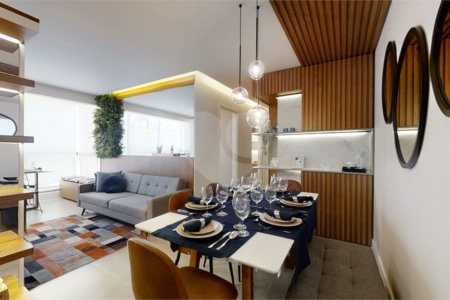Apartamento à venda com 2 quartos, sendo 1 suíte, em Vila Assunção, Santo André, SP
