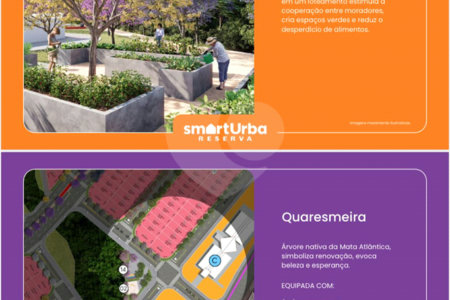 Terreno à venda no condomínio Smart Urba Reserva, Votorantim - SP