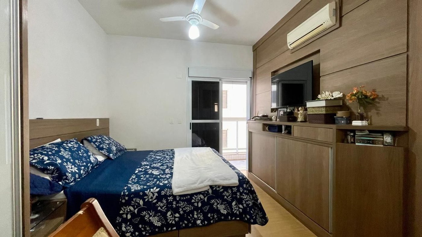 Apartamento com 4 dormitórios à venda, 217 m² por R$ 2.700.000,00 - Gonzaga - Santos/SP
