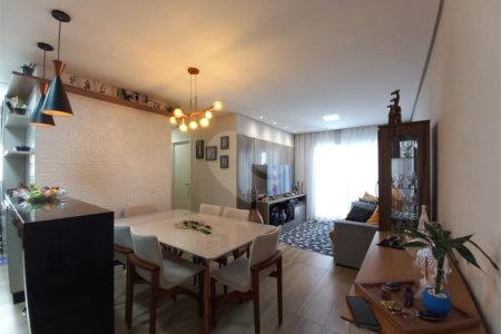 Apartamento à venda com 2 quartos, sendo 1 suíte,  em Jardim São Pedro, Mogi das Cruzes, SP