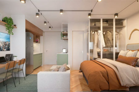 Apartamento à venda com 1 quarto em Pinheiros, São Paulo, SP