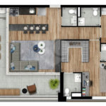 Apartamento à venda com 1 quarto em Perdizes, São Paulo, SP
