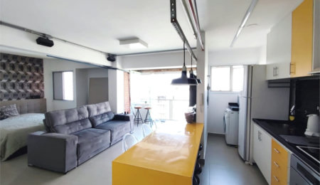 Apartamento à venda com 1 quarto em Indianópolis, São Paulo, SP