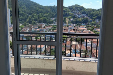 Apartamento com 1 dormitório à venda, 59 m² por R$ 617.000,00 - Marapé - Santos/SP