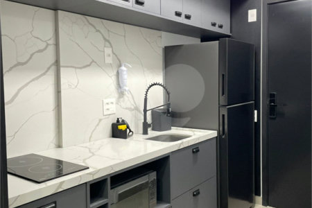 Studio à venda ou para alugar com 1 quarto em Indianópolis, São Paulo, SP