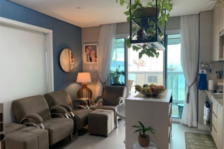 Apartamento com 2 dormitórios à venda, 68 m² por R$ 1.150.000,00 - Gonzaga - Santos/SP