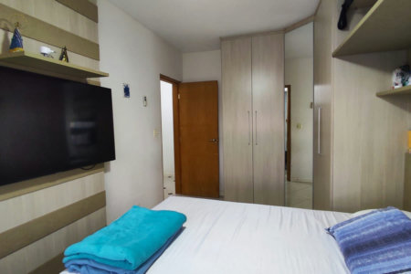 Apartamento com 2 dormitórios à venda, 70 m² por R$ 490.000,00 - Campo Grande - Santos/SP