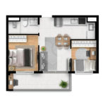 Apartamento à venda com 2 quartos em Perdizes, São Paulo, SP