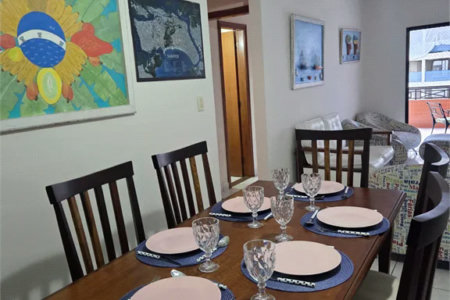 Apartamento à venda com 2 quartos, sendo 1 suíte,  em Canto do Forte, Praia Grande, SP