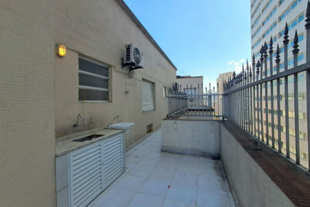 Cobertura com 3 dormitórios à venda, 200 m² por R$ 1.000.000,00 - Gonzaga - Santos/SP