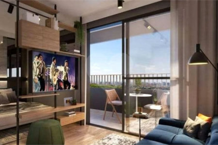 Apartamento à venda com 1 quarto em Pinheiros, São Paulo, SP