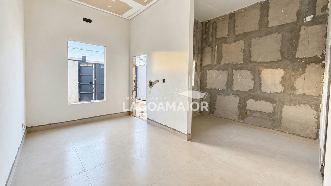 Casa à venda com 2 quartos, sendo 1 suíte, em Bela Vista da Lagoa, Três Lagoas - MS